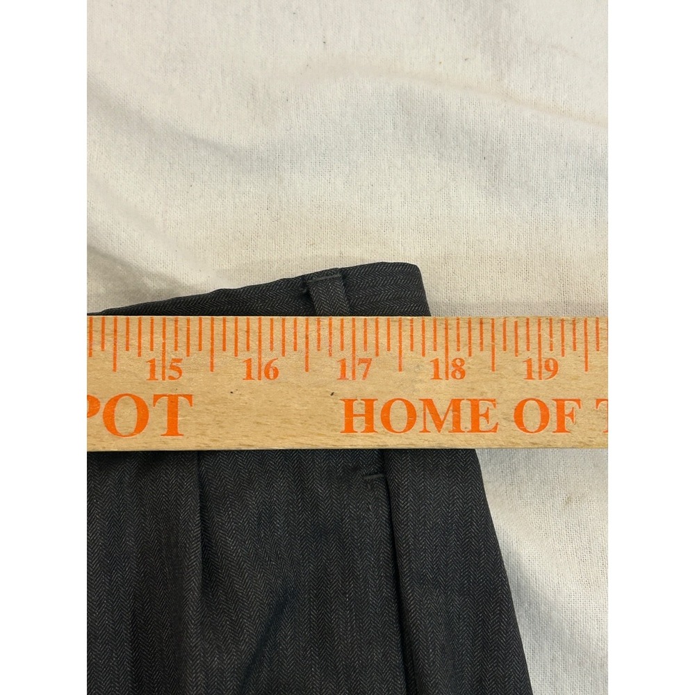 J. Hilburn Guabello Solid Gray Pleated Cuff Pant 2-Piece Suit 44R - Picture 9 of 16